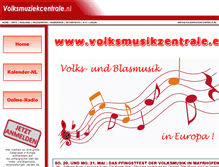 Tablet Screenshot of cd.volksmuziekcentrale.nl